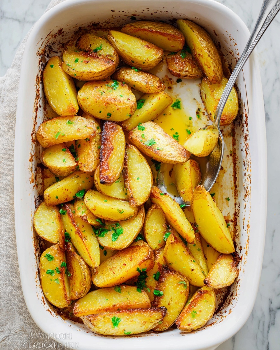 Greek Lemon Potatoes Recipe - Recipe Image