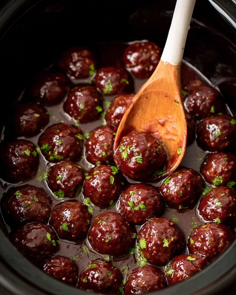 Easy Grape Jelly Meatballs Recipe - Recipe Image