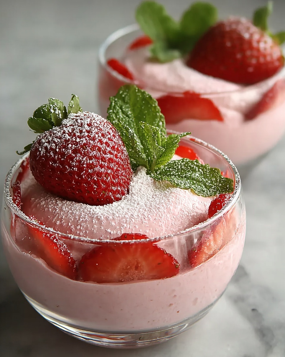 Strawberry Mousse – A Sweet and Light Summer Dessert Recipe - Recipe Image
