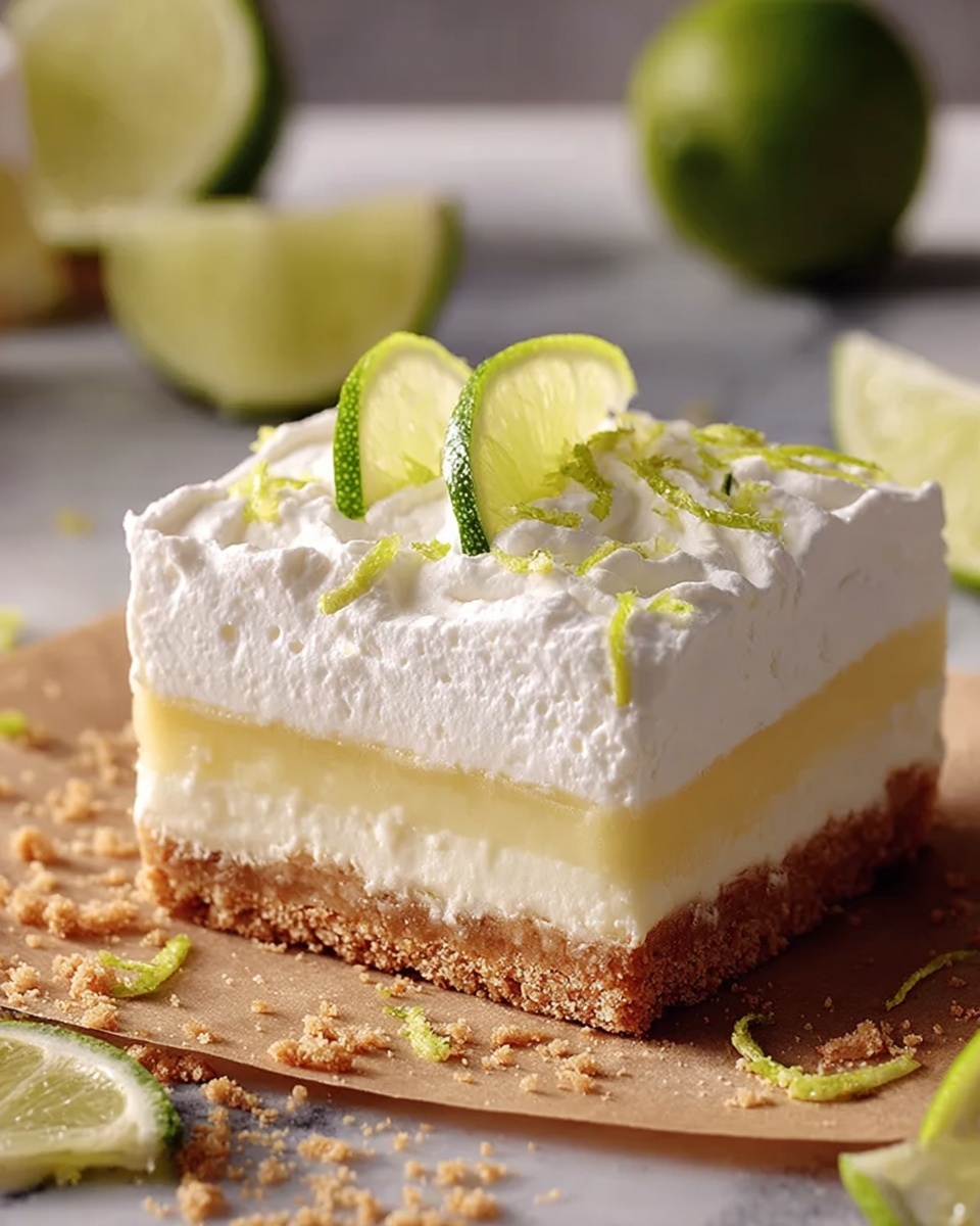 Key Lime Pie Bars – A Refreshing Twist on a Classic Dessert Recipe - Recipe Image