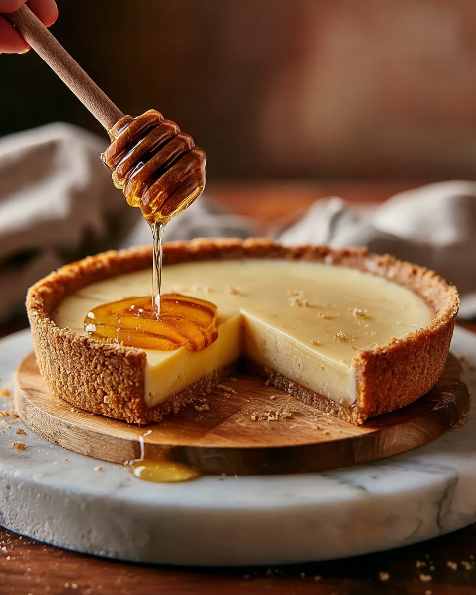 Golden Greek Honey Pie (Melopita) – A Sweet, Creamy Greek Dessert Recipe - Recipe Image