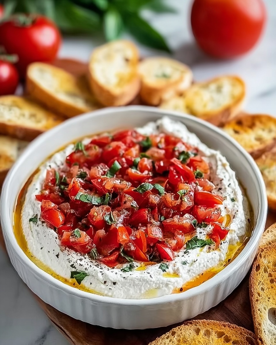 Fresh Easy Bruschetta Dip Recipe - Recipe Image