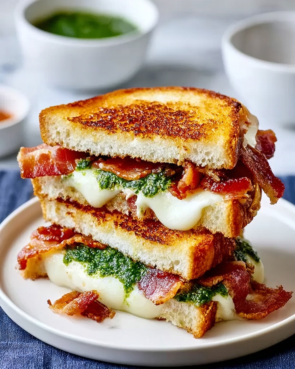 Mind-Blowing Sun-Dried Tomato Pesto Grilled Cheese Recipe - Recipe Image