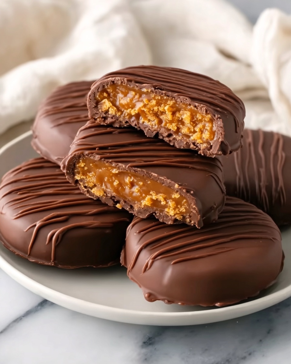 Healthy Butterfinger Chocolate Easter Eggs Recipe - Recipe Image