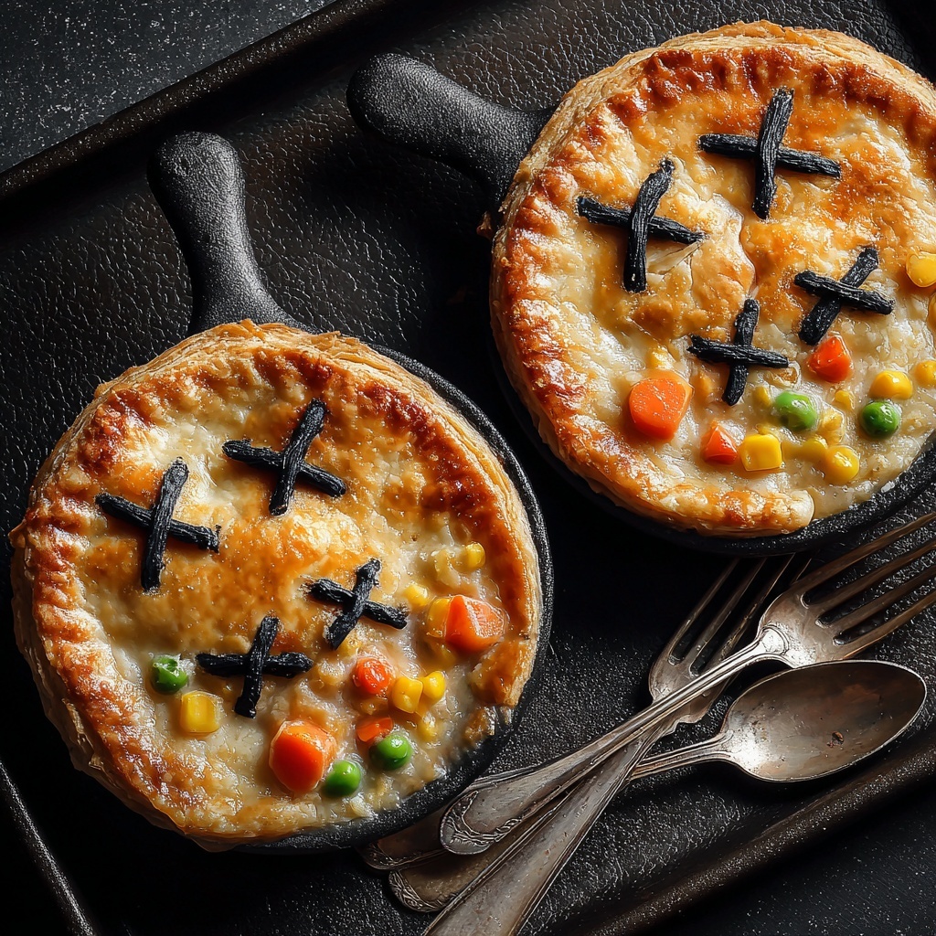 Zombie Pot Pies Recipe - Recipe Image