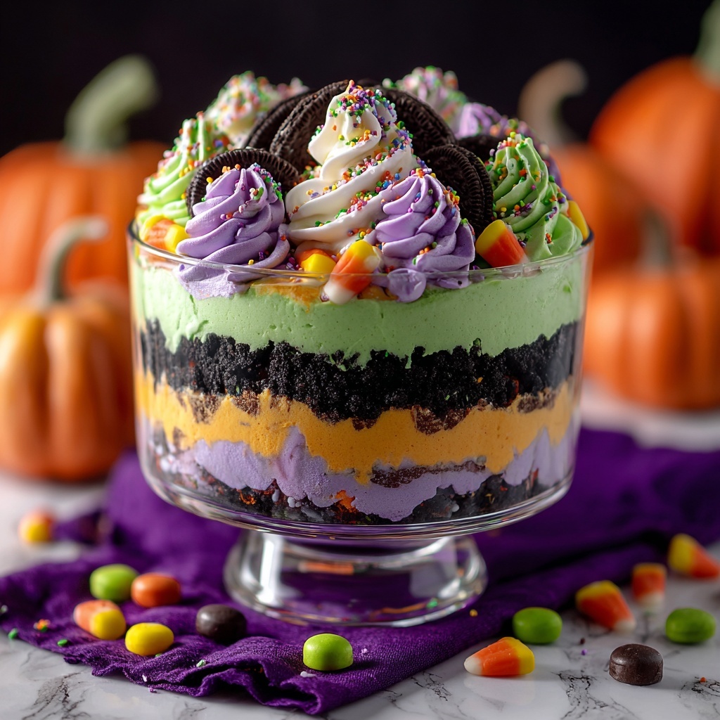 Halloween Trifle Recipe - Recipe Image
