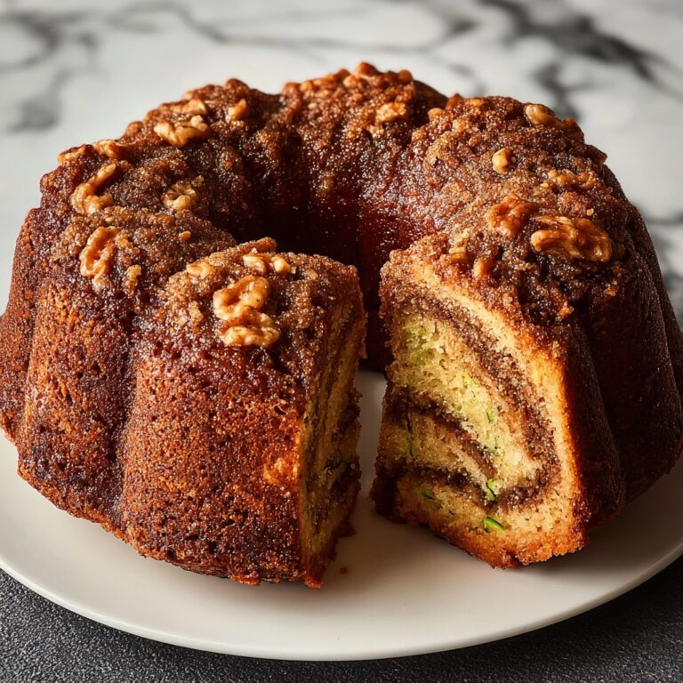 Cinnamon Zucchini Coffee Cake Recipe