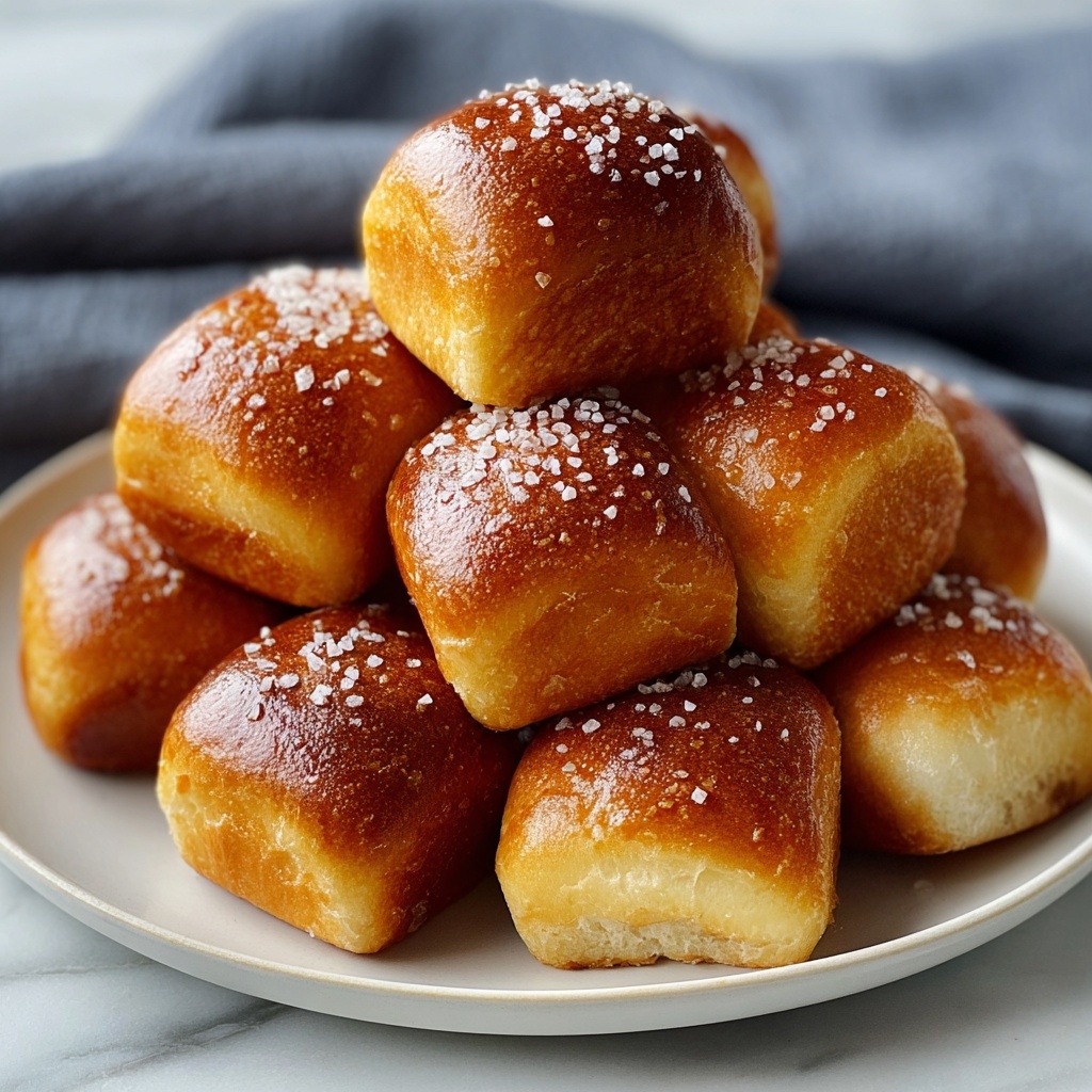 Warm Buttery Soft Pretzel Bites Recipe - Recipe Image