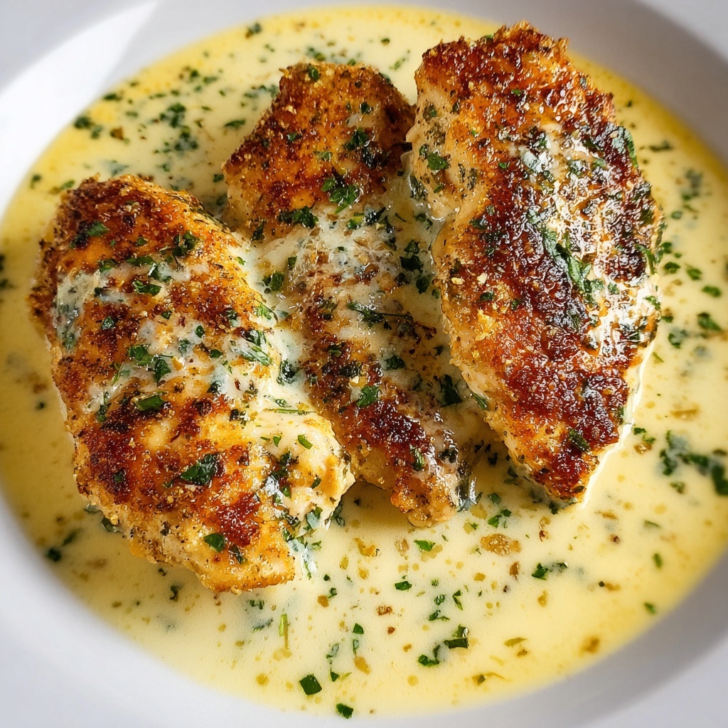 Creamy Garlic Parmesan Chicken Recipe - Recipe Image