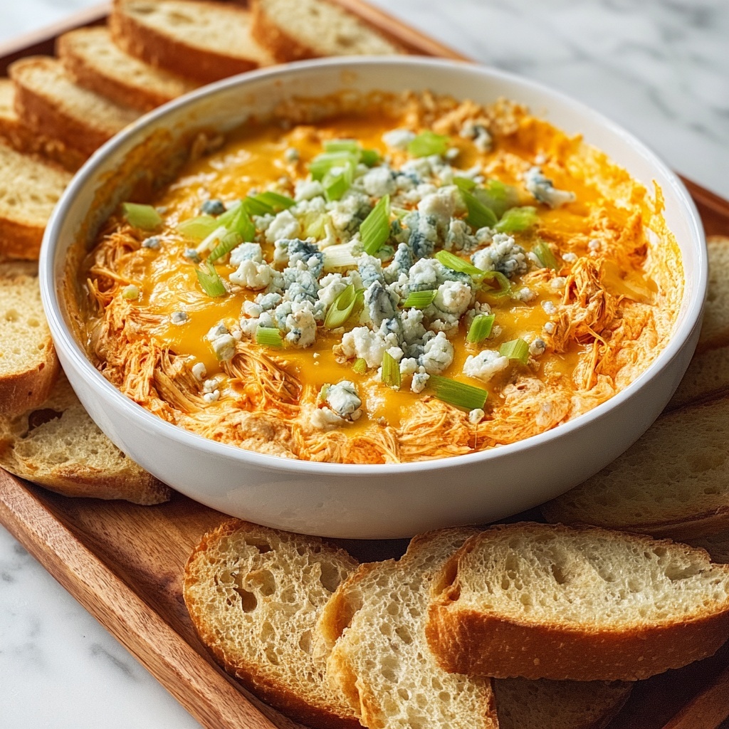 Creamy Buffalo Chicken Dip Recipe - Recipe Image
