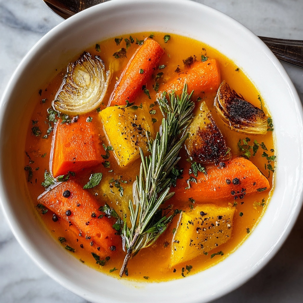 Roasted Winter Vegetable Soup Recipe - Recipe Image