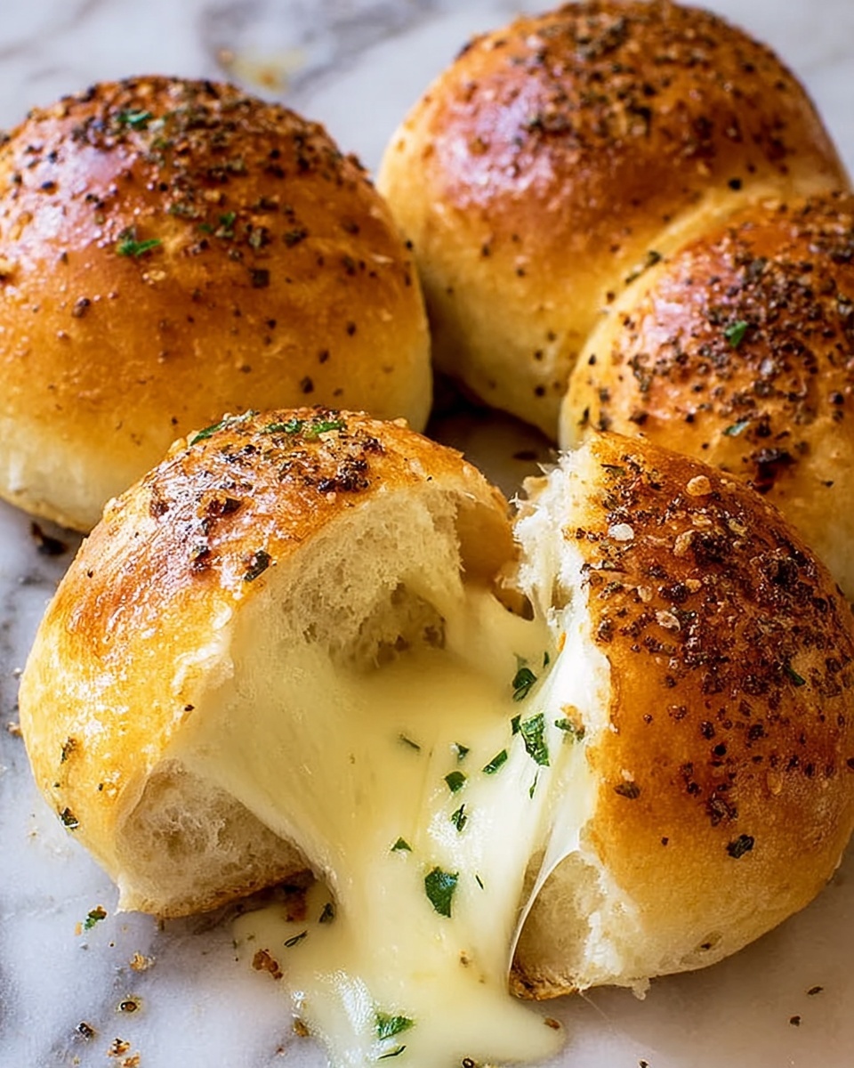 Stuffed Cheese Bread Recipe - Recipe Image