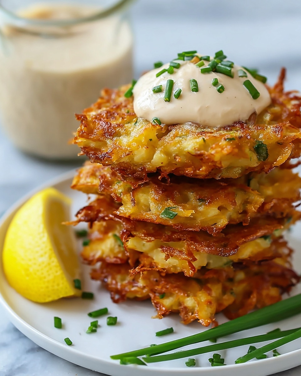 Crispy and Easy Zucchini Fritters Recipe - Recipe Image