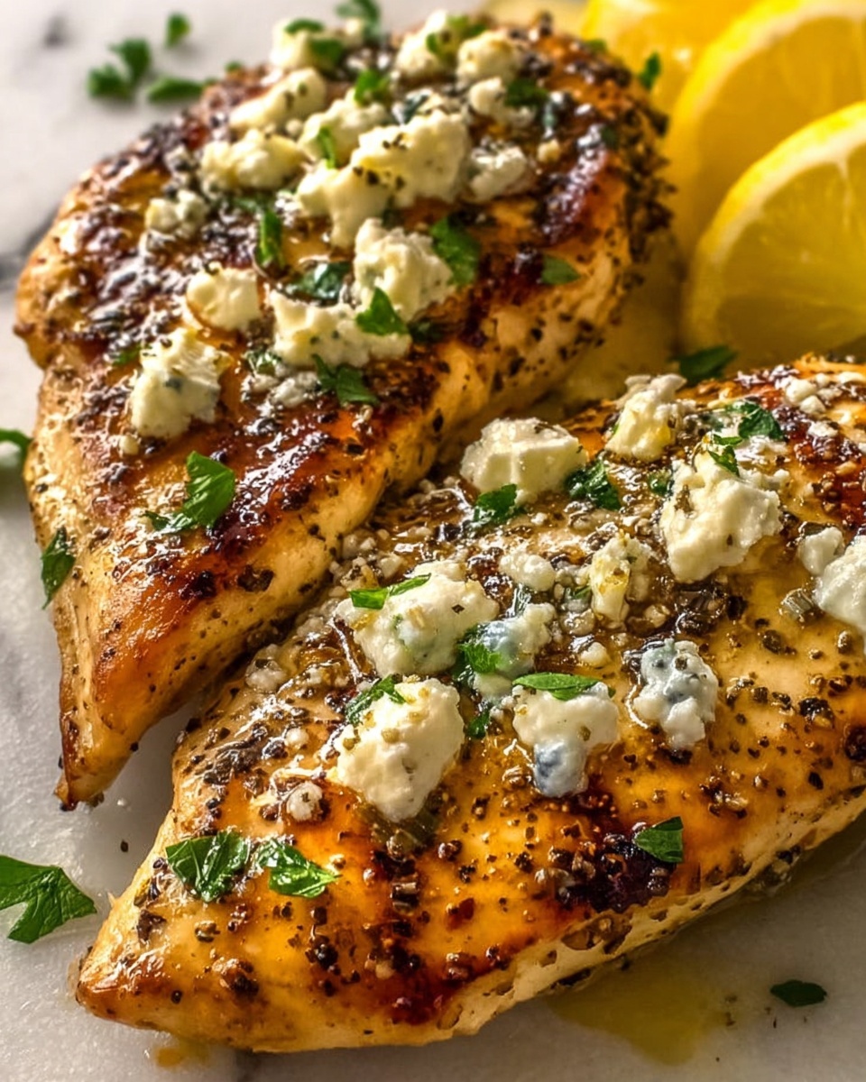Greek Chicken with Lemon and Feta Recipe - Recipe Image