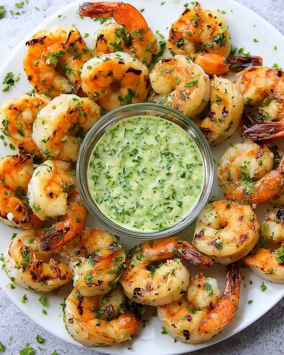 Chili Lime Shrimp with Avocado Crema Recipe - Recipe Image