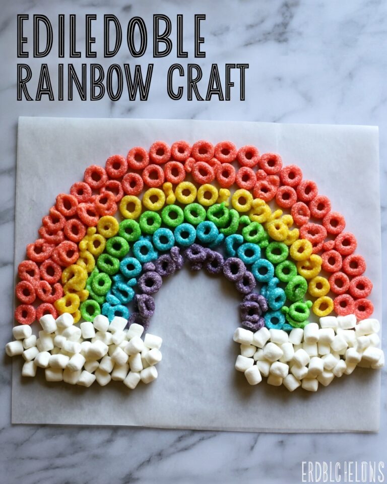 St. Patrick’s Day Edible Rainbow Craft Recipe