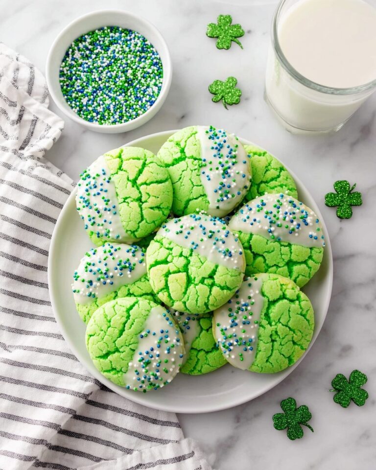 St. Patrick’s Day Cake Mix Cookies Recipe