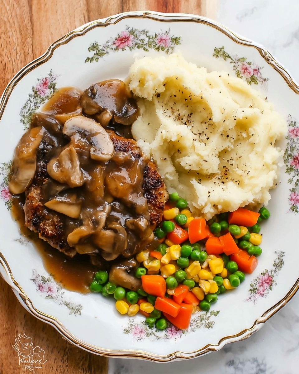 Crockpot Salisbury Steak Recipe - Recipe Image