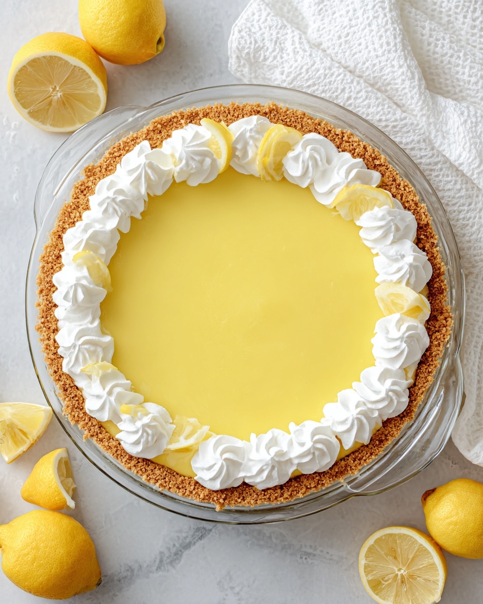 Lemon Icebox Pie Recipe - Recipe Image