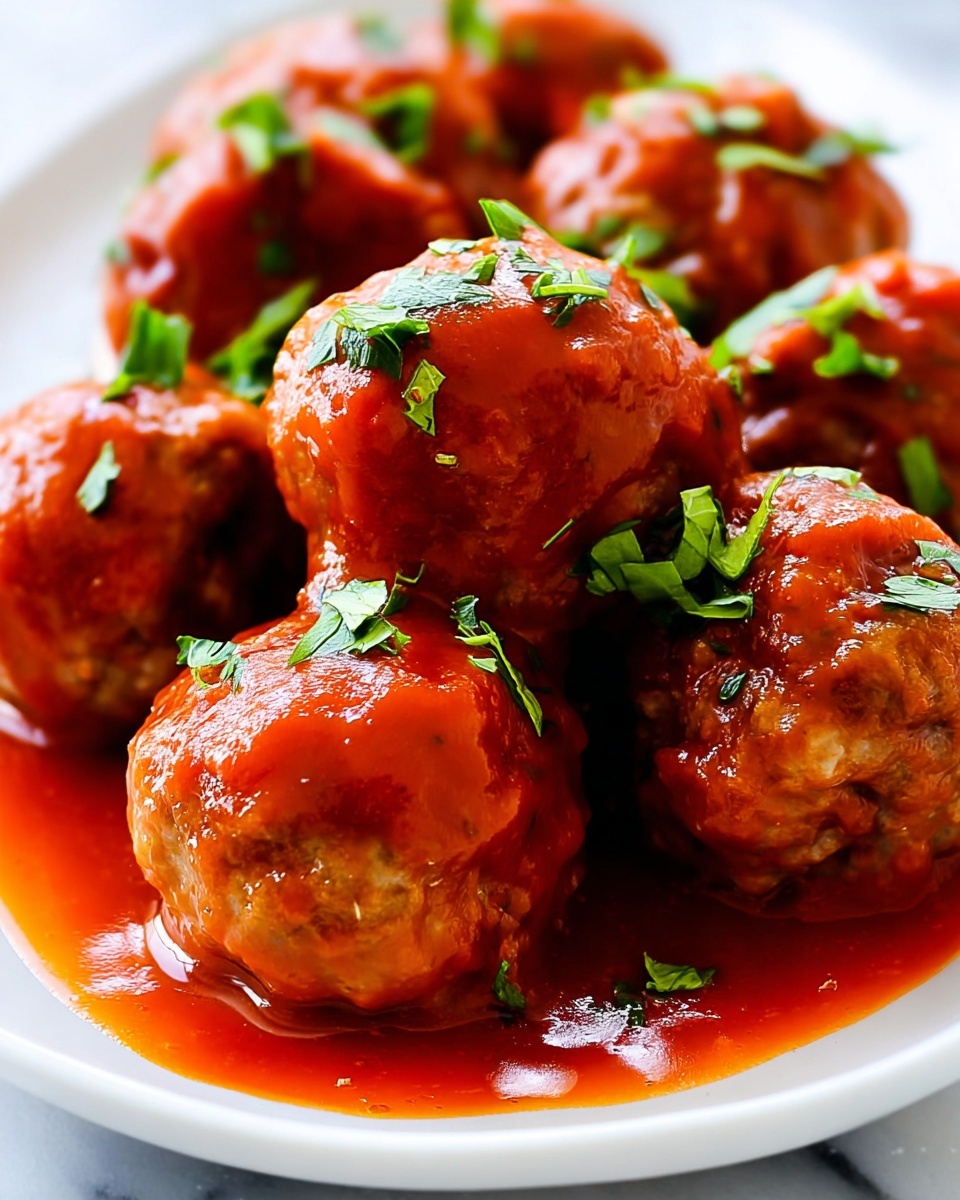 Simple Homemade Meatballs Recipe - Recipe Image