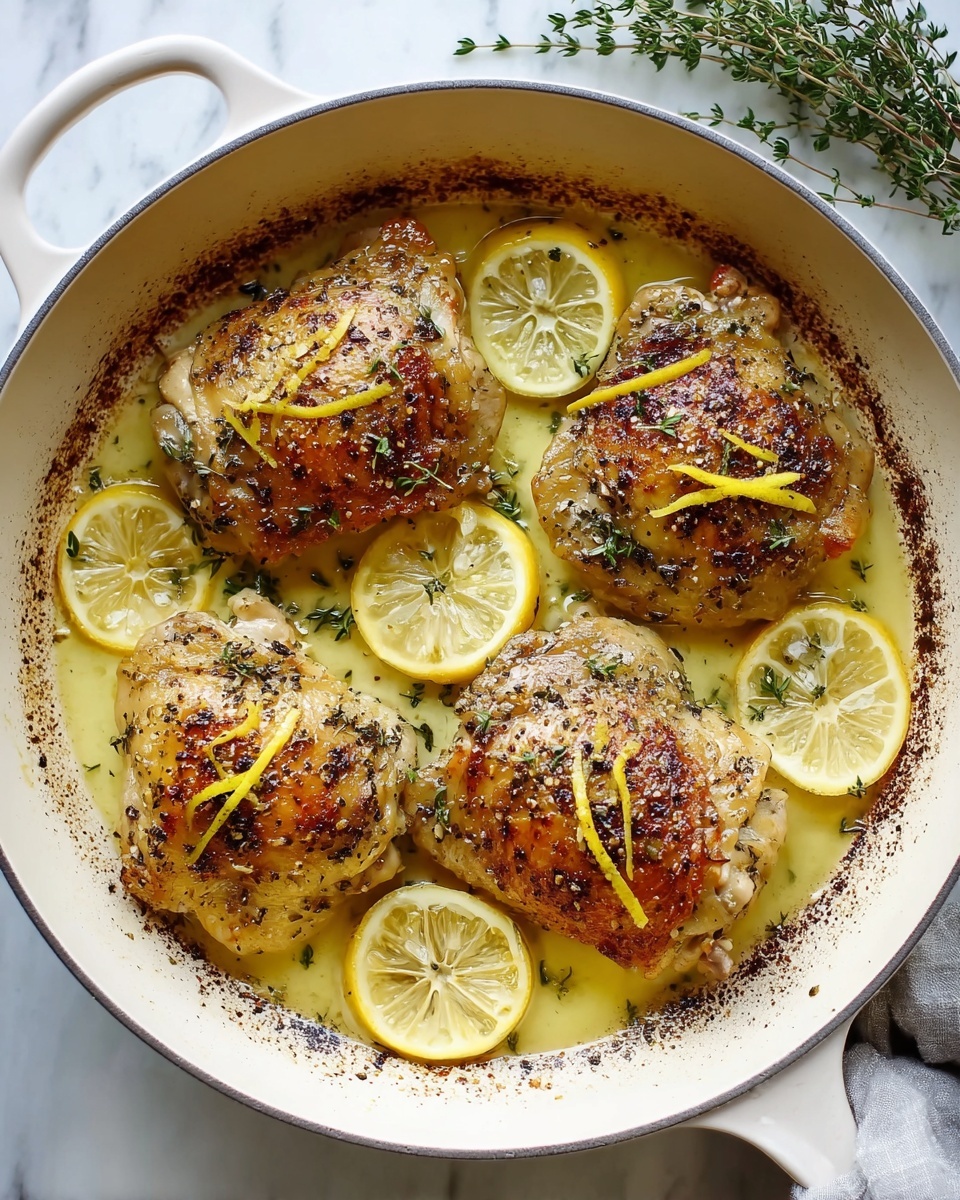 Crispy Lemon Chicken Thighs Recipe - Recipe Image