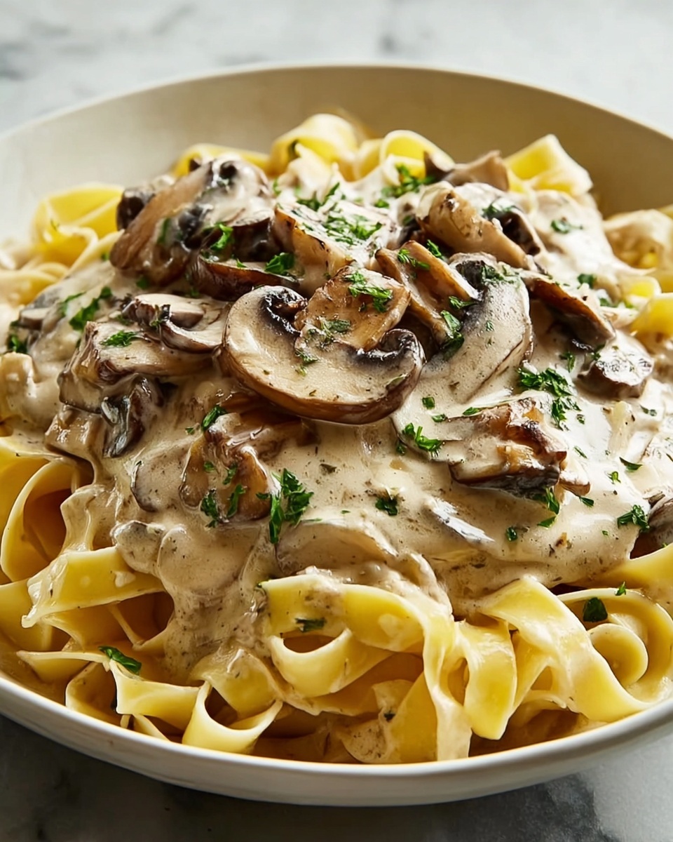Creamy Mushroom Pasta Made Simple and Delicious Recipe - Recipe Image