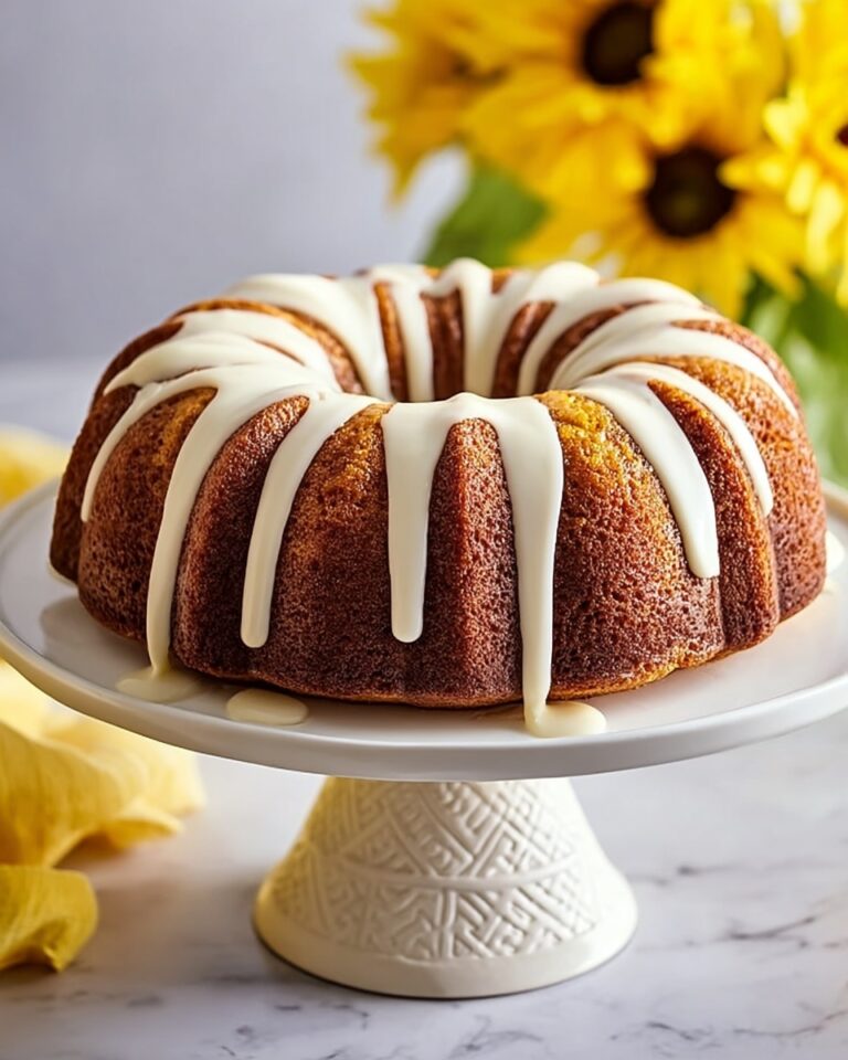 Simple Homemade Banana Bundt Cake Recipe