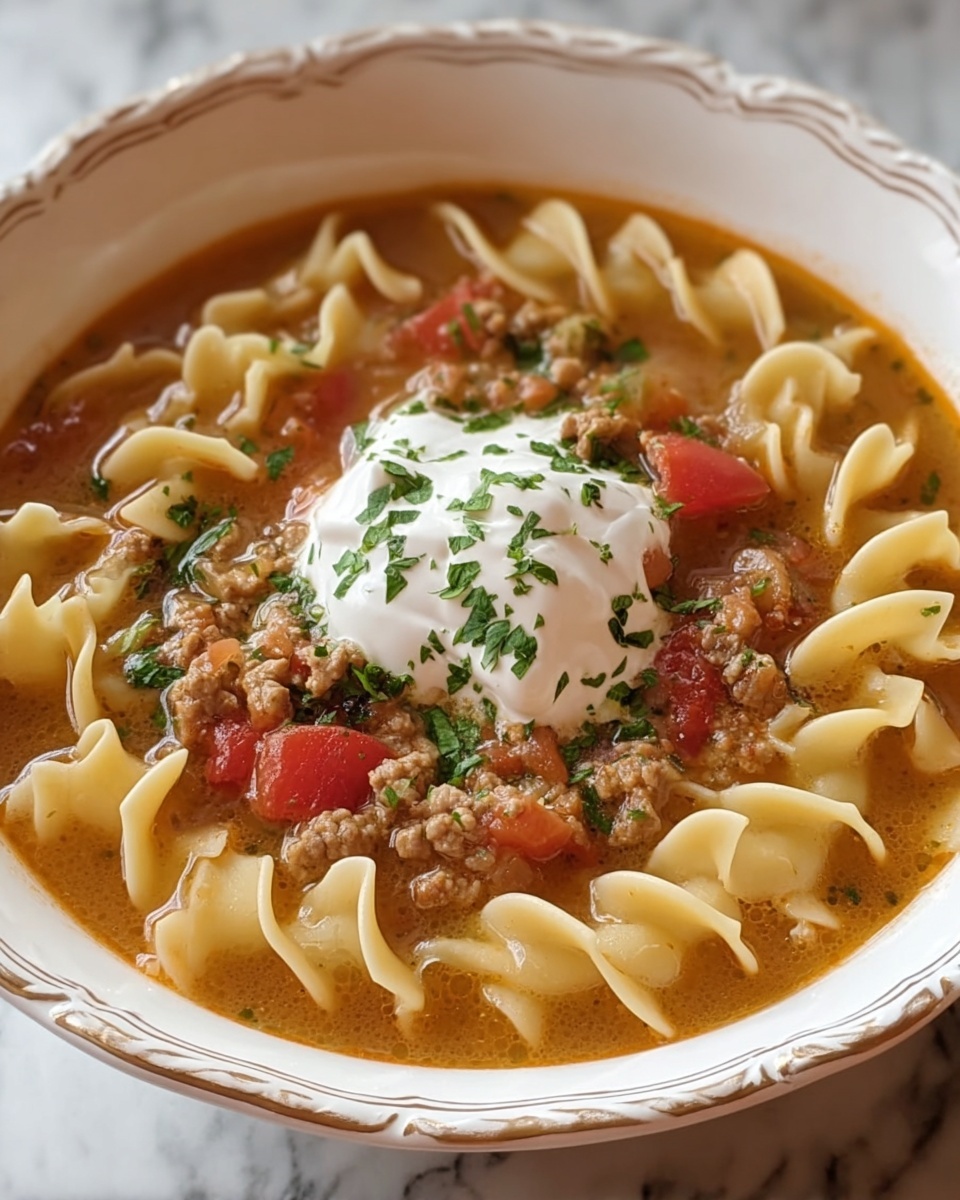 Easy Lasagna Soup Recipe - Recipe Image