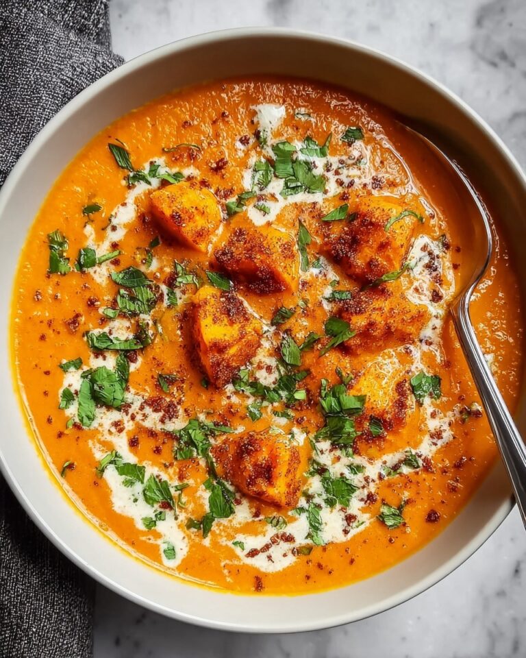 Spicy Butternut Squash and Sweet Potato Soup Recipe