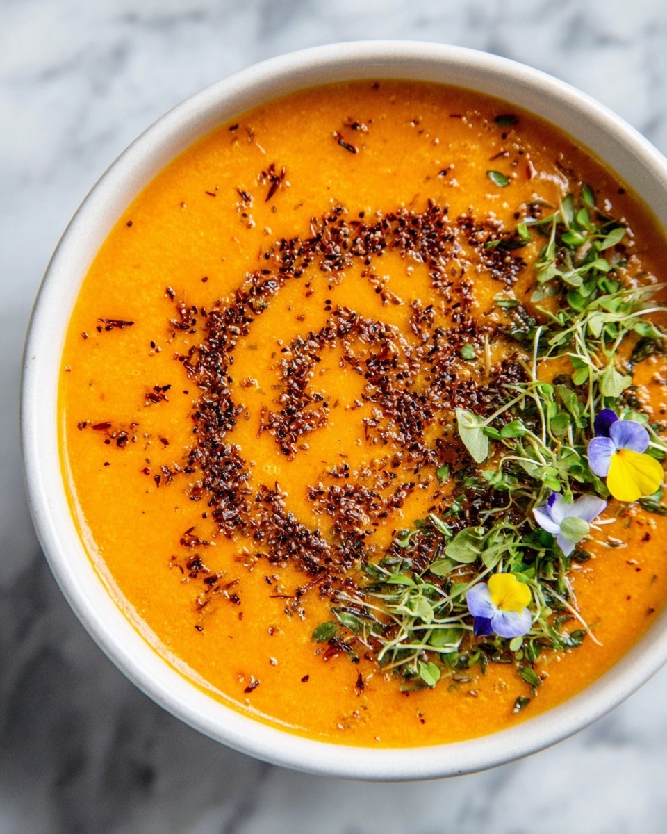 Spicy Sweet Potato Soup Recipe - Recipe Image