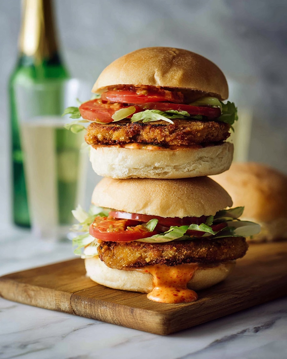 Spicy Fried Chicken Sandwich Recipe - Recipe Image