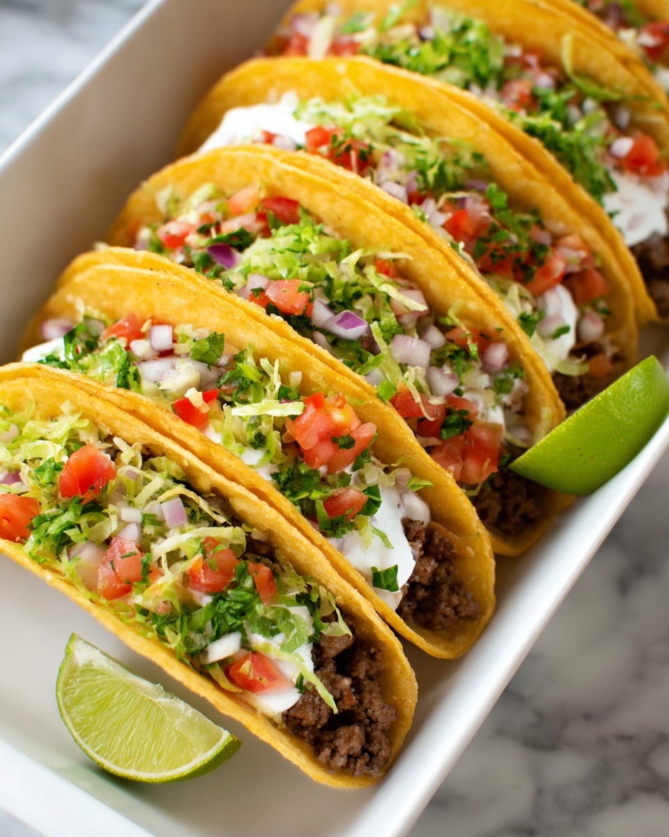 Baked Beef Tacos Recipe - Recipe Image
