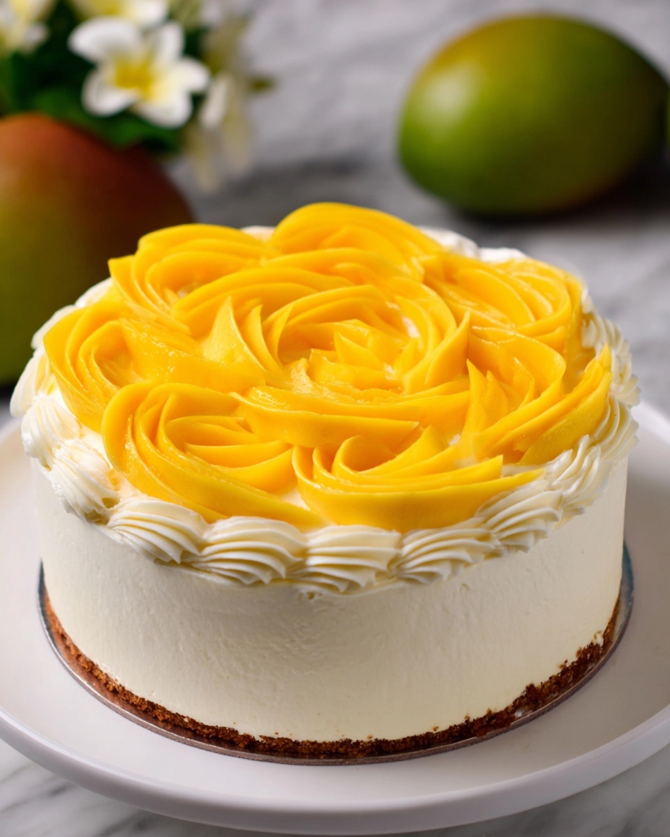 Mango Cake Recipe - Recipe Image