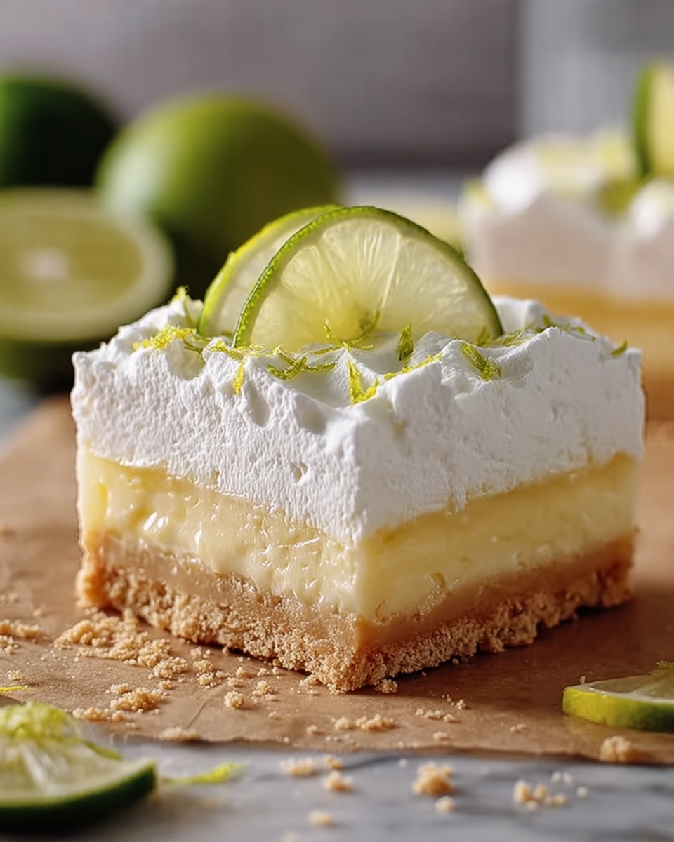 Key Lime Pie Bars – A Refreshing Twist on a Classic Dessert Recipe - Recipe Image