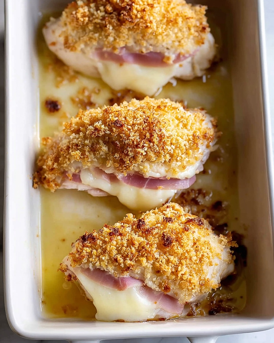 Chicken Cordon Bleu – A Crispy, Creamy, and Savory Classic Dish Recipe - Recipe Image