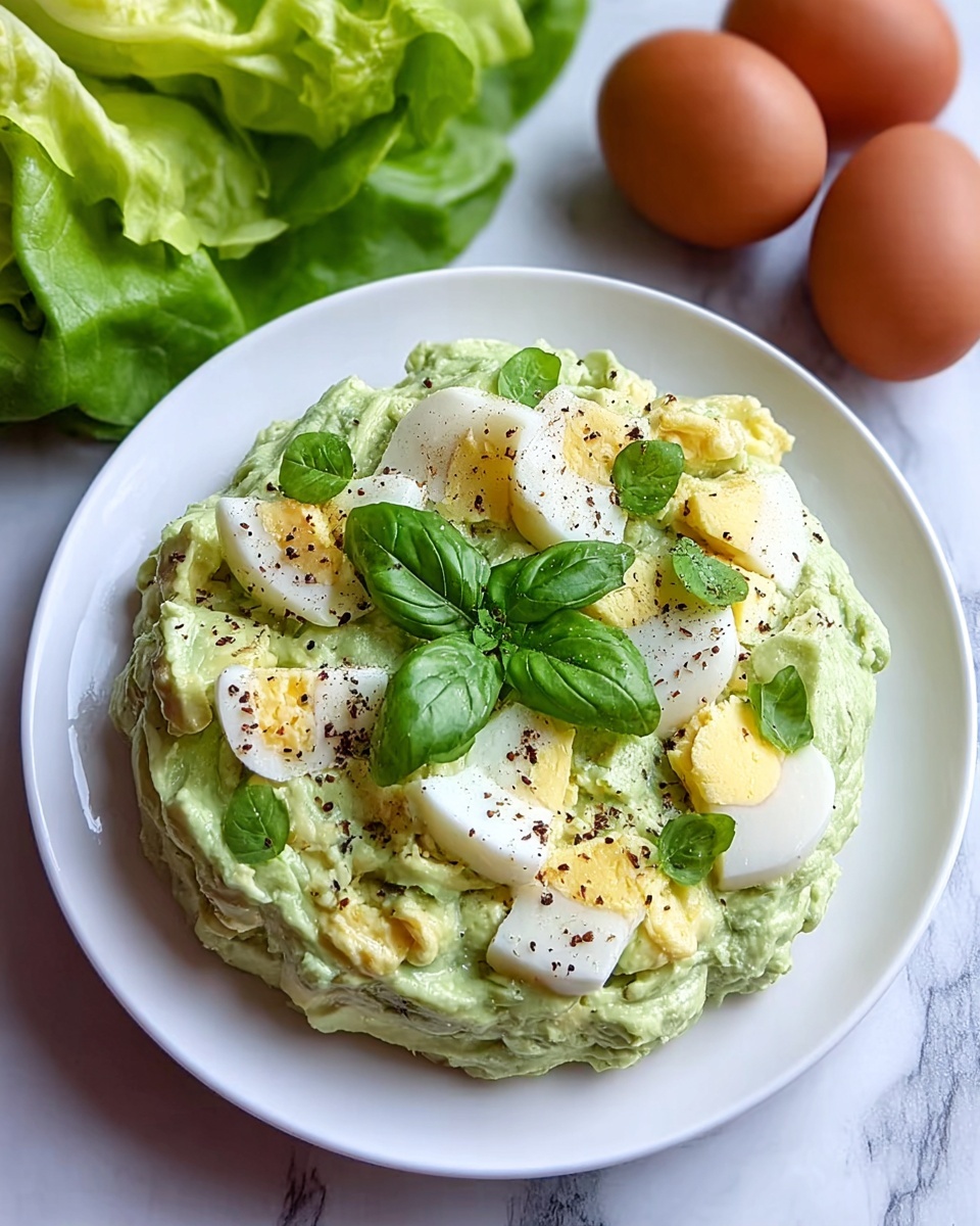 Keto Avocado Egg Salad Recipe - Recipe Image