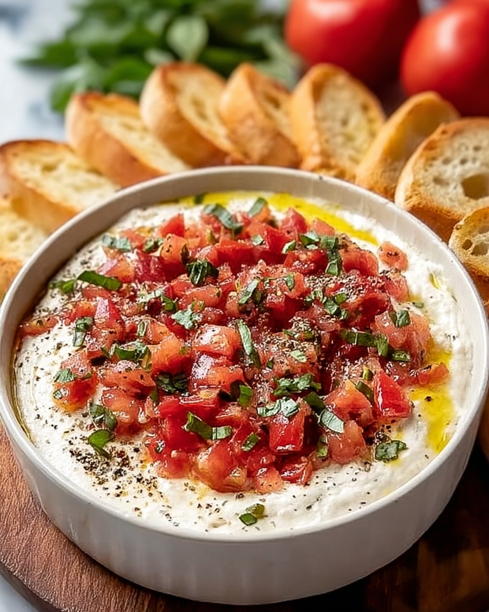 Fresh Easy Bruschetta Dip Recipe - Recipe Image