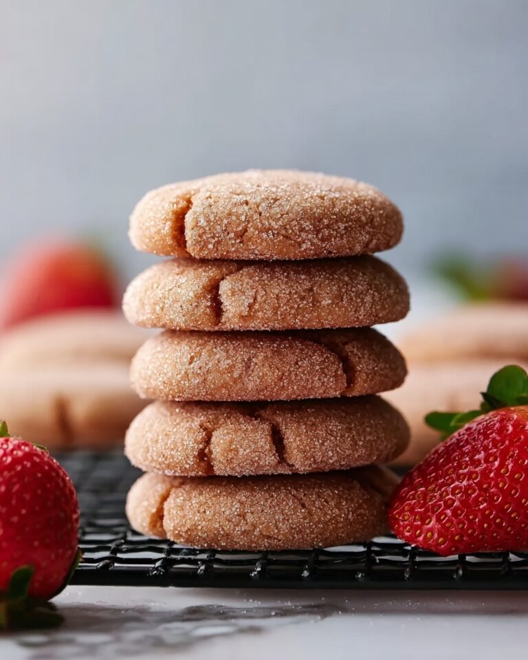 Soft & Sparkly Strawberry Sugar Cookies Recipe