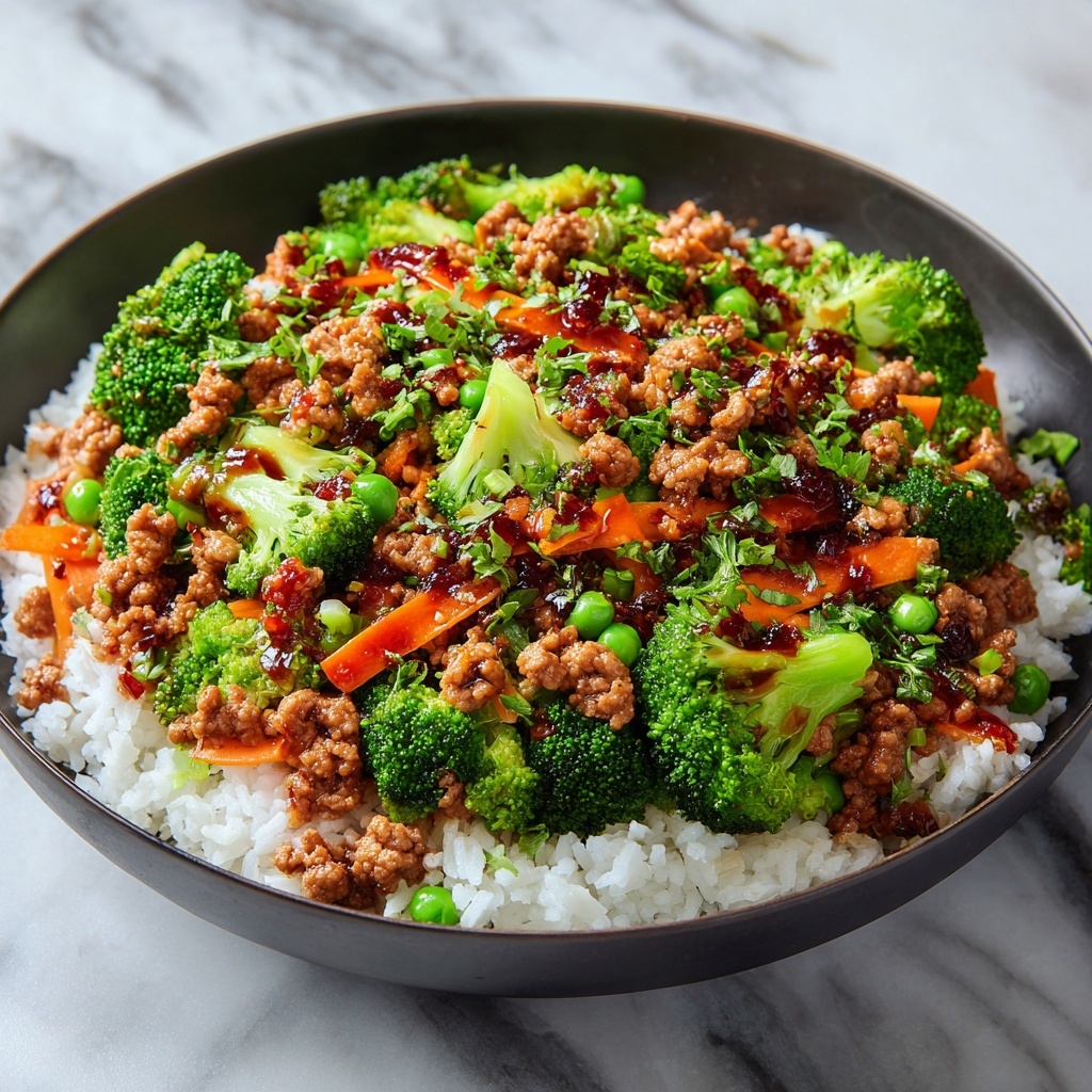 Ground Turkey Teriyaki Stir Fry Recipe - Recipe Image