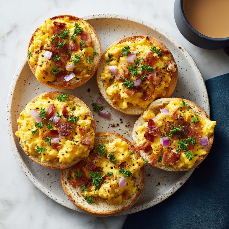 Quiche-Stuffed Bagels Recipe