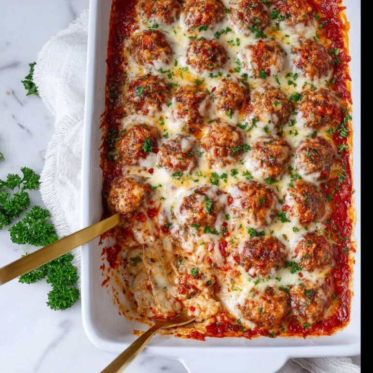 Baked Turkey Meatballs in Tomato Sauce Recipe