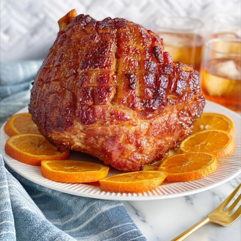 Bourbon & Orange Marmalade Glaze for Ham Recipe