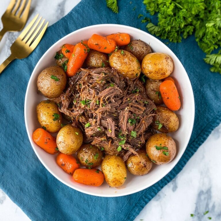 Slow Cooker Pot Roast with Red Wine Recipe