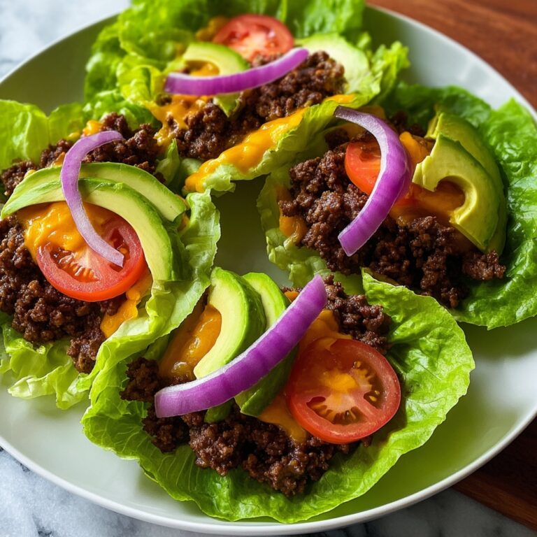 Lettuce Wrap Burgers Recipe