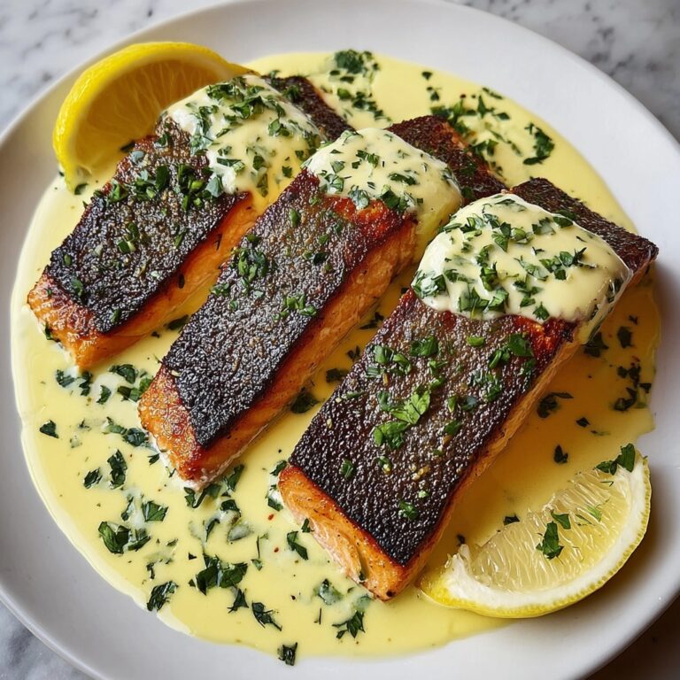Grilled Salmon with Creamy Dijon Mustard Sauce Recipe