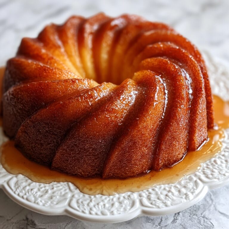 Cinnamon Swirl Bundt Cake Recipe