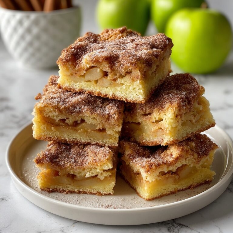 Apple Snickerdoodle Bars Recipe