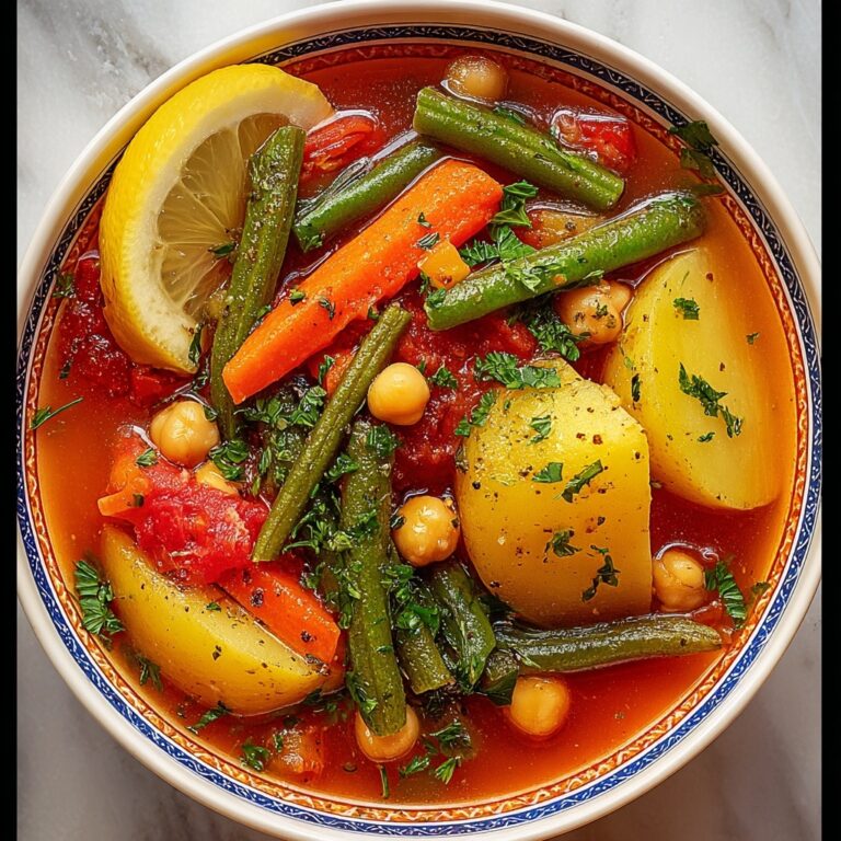 Vegan Vegetable Stew with Chickpeas and Spinach Recipe