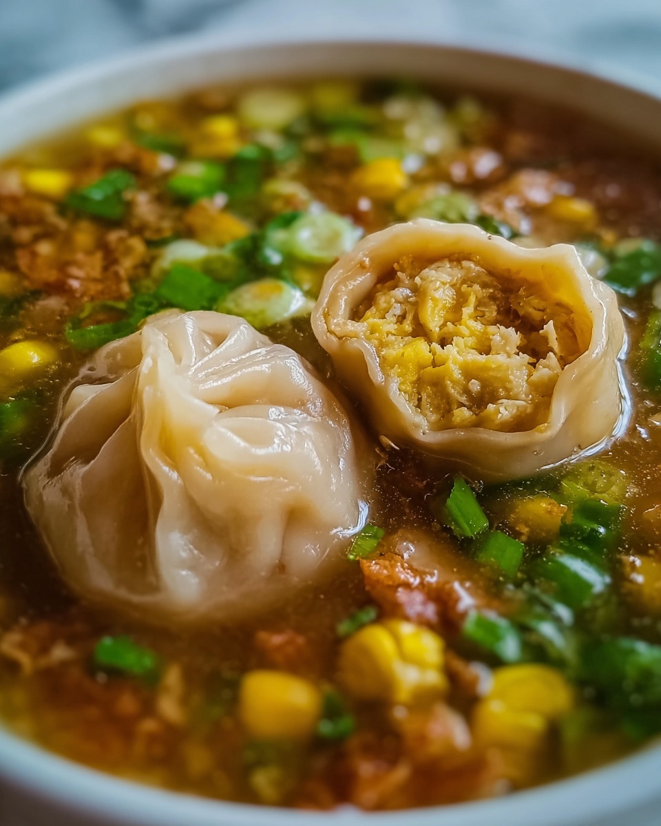 Savory Egg Roll Soup Delight Recipe - Recipe Image