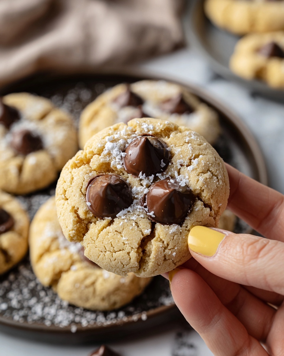 Bear Paw Peanut Butter Blossom Cookies Recipe - Recipe Image